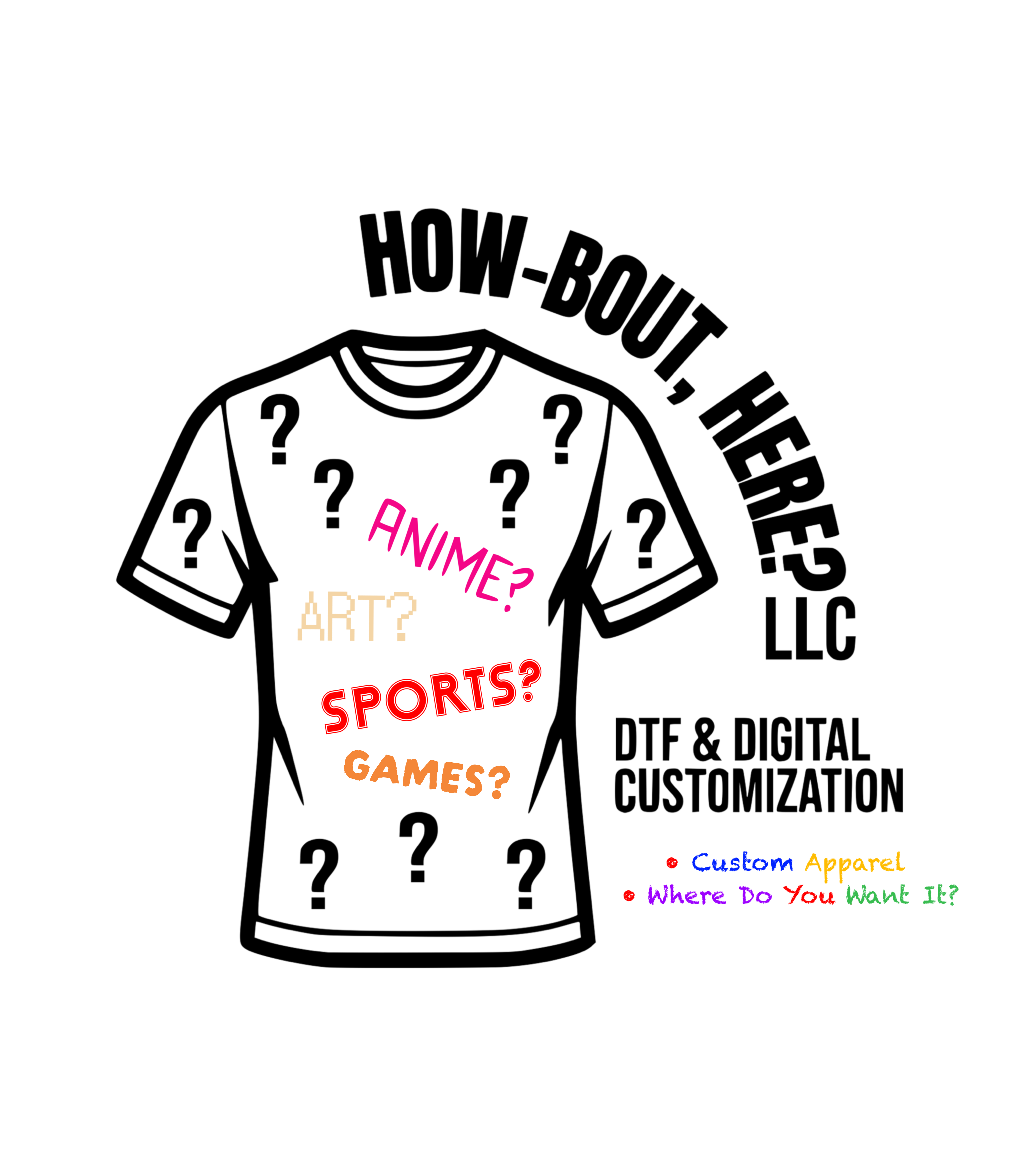 How-Bout, Here? Logo